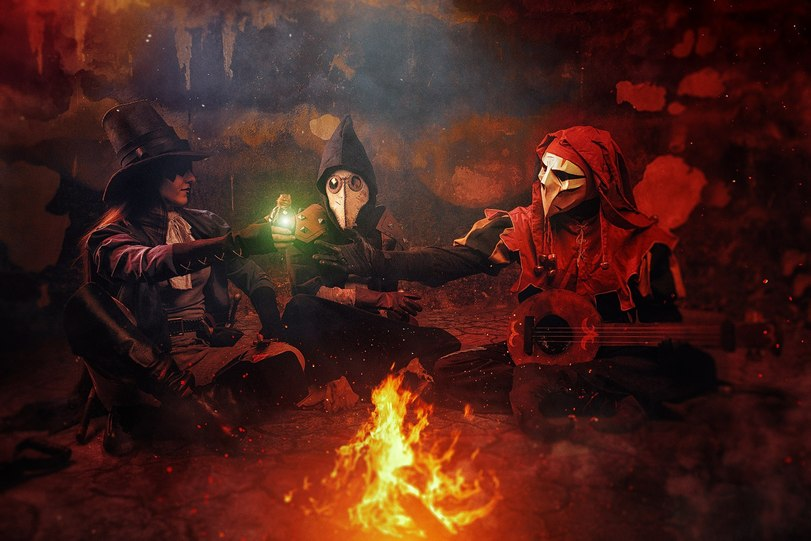 Правильный косплей по Darkest Dungeon 2 — Воровка, Шут и другие