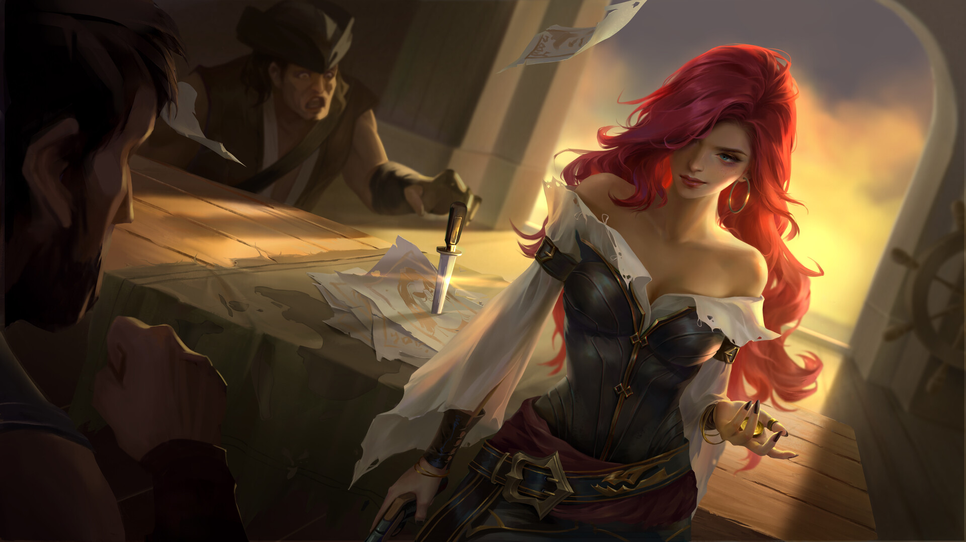 Пятничный арт на Мисс Фортуну из League of Legends