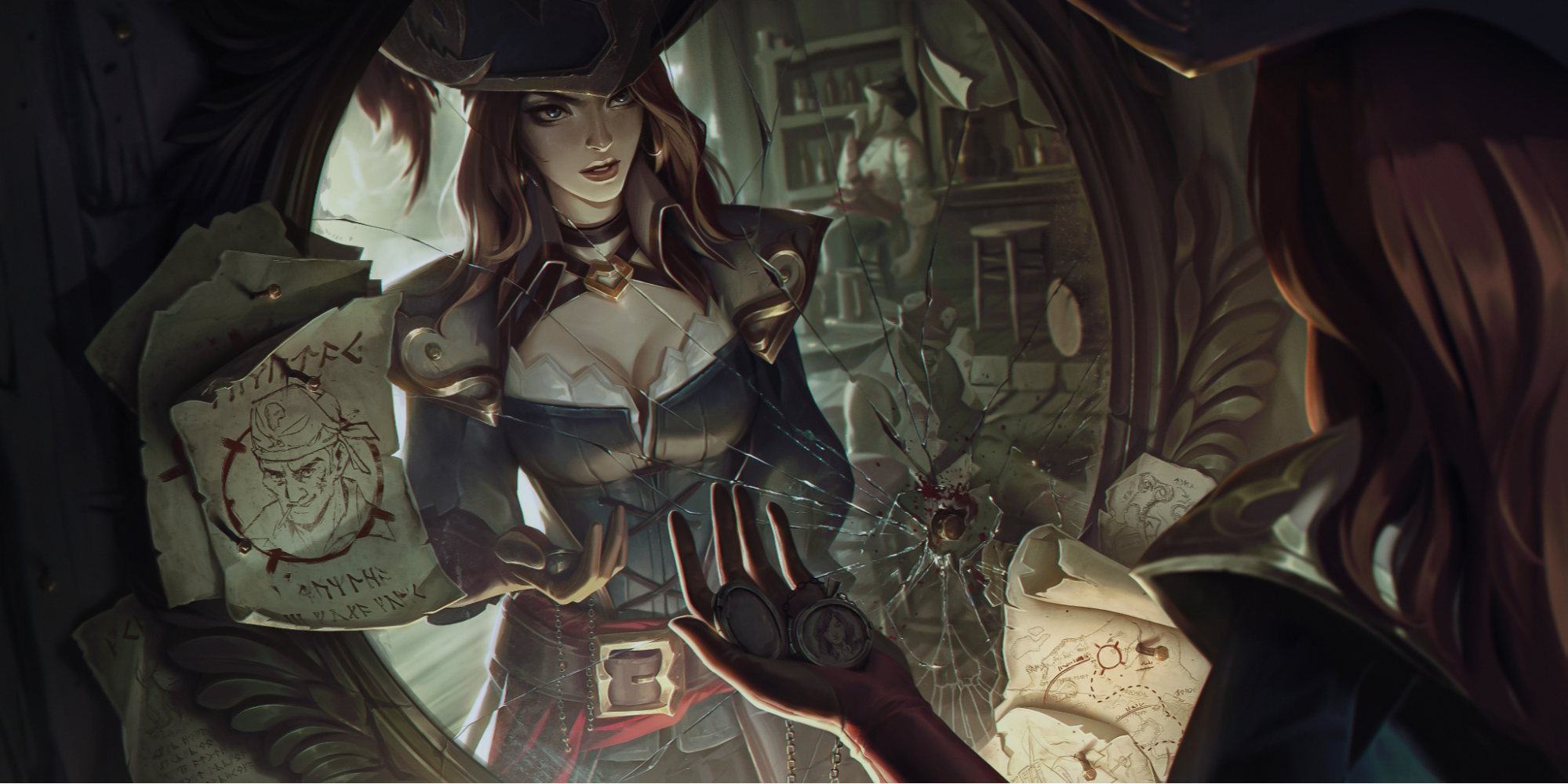 Пятничный арт на Мисс Фортуну из League of Legends