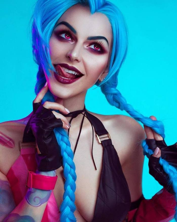 Правильный косплей на Джинкс — Arcane и League of Legends