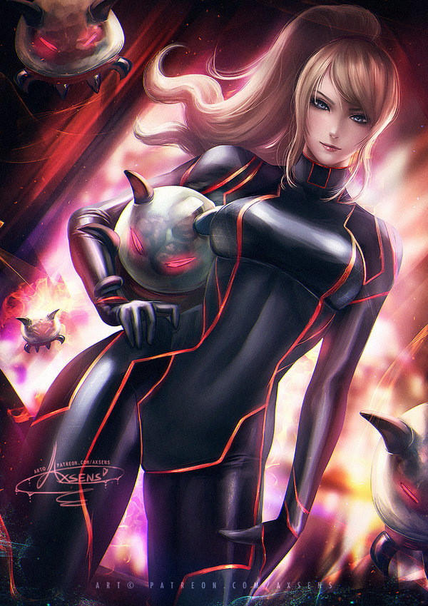 Пятничный арт Самус Аран (Samus Aran) из Metroid