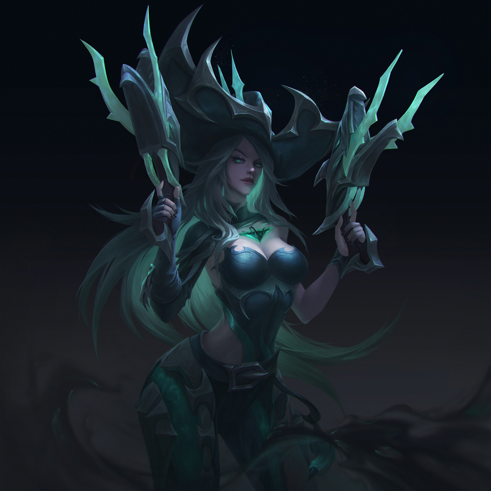 Пятничный арт на Мисс Фортуну из League of Legends