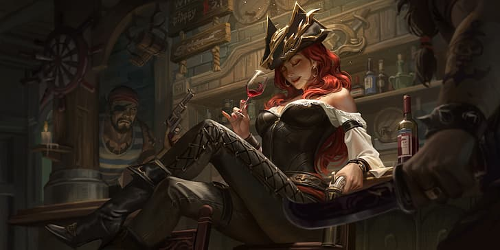 Пятничный арт на Мисс Фортуну из League of Legends