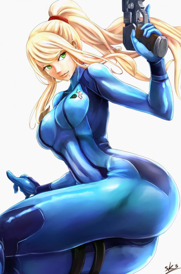 Пятничный арт Самус Аран (Samus Aran) из Metroid