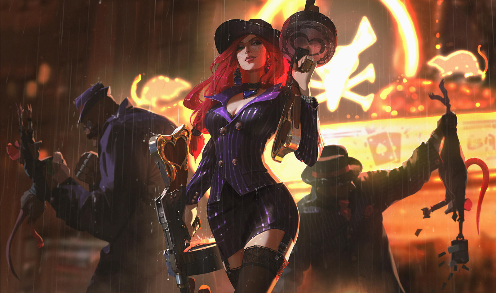 Пятничный арт на Мисс Фортуну из League of Legends