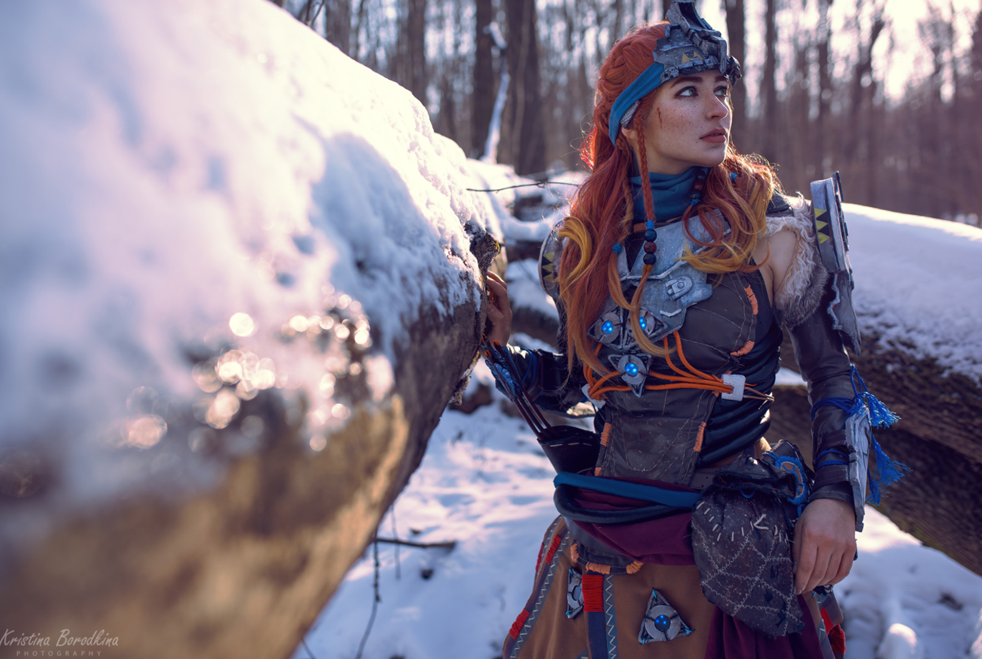 Правильный зимний косплей — Ведьмак, WoW и Horizon: Zero Dawn