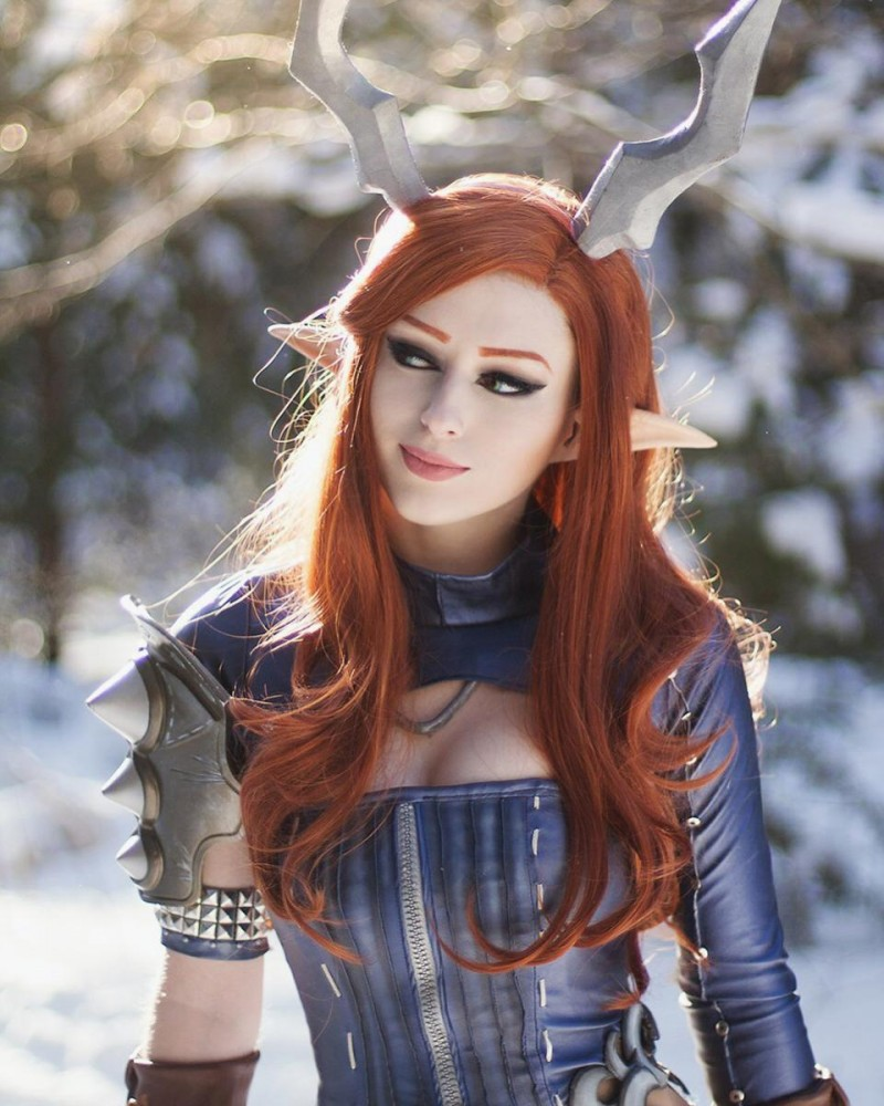 Правильный зимний косплей — Ведьмак, WoW и Horizon: Zero Dawn