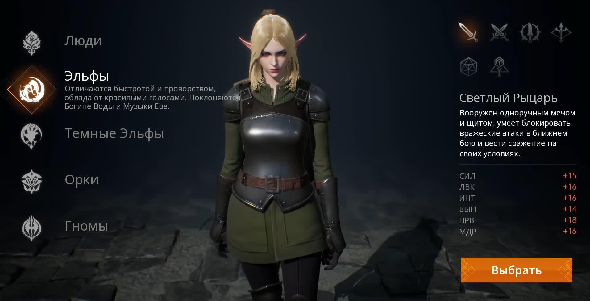 Лучшие классы в Lineage 2M