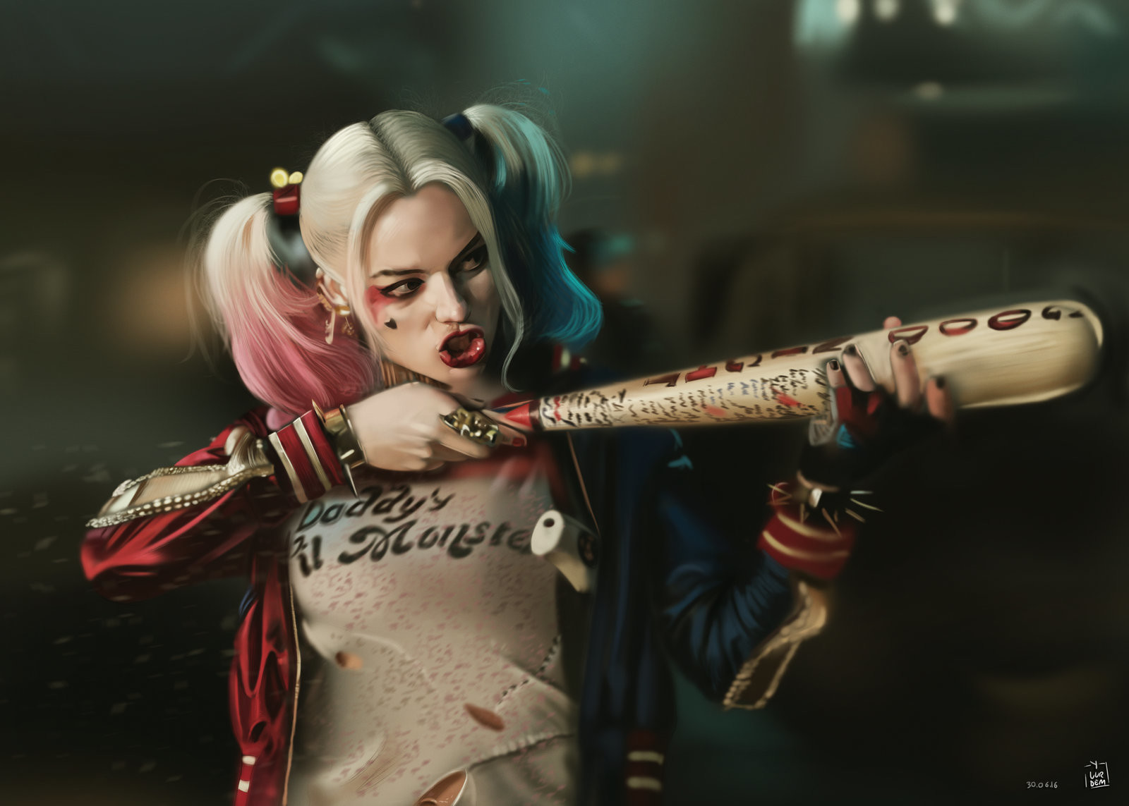 Арты на Харли Квинн из DC Comics — картинки и заставки