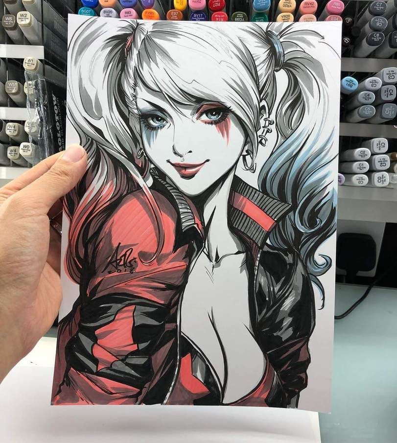 Арты на Харли Квинн из DC Comics — картинки и заставки
