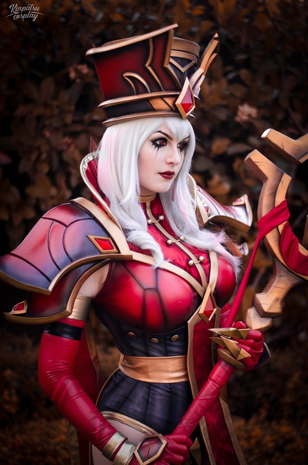 Косплей на Салли Вайтмейн (Sally Whitemane) из World of Warcraft