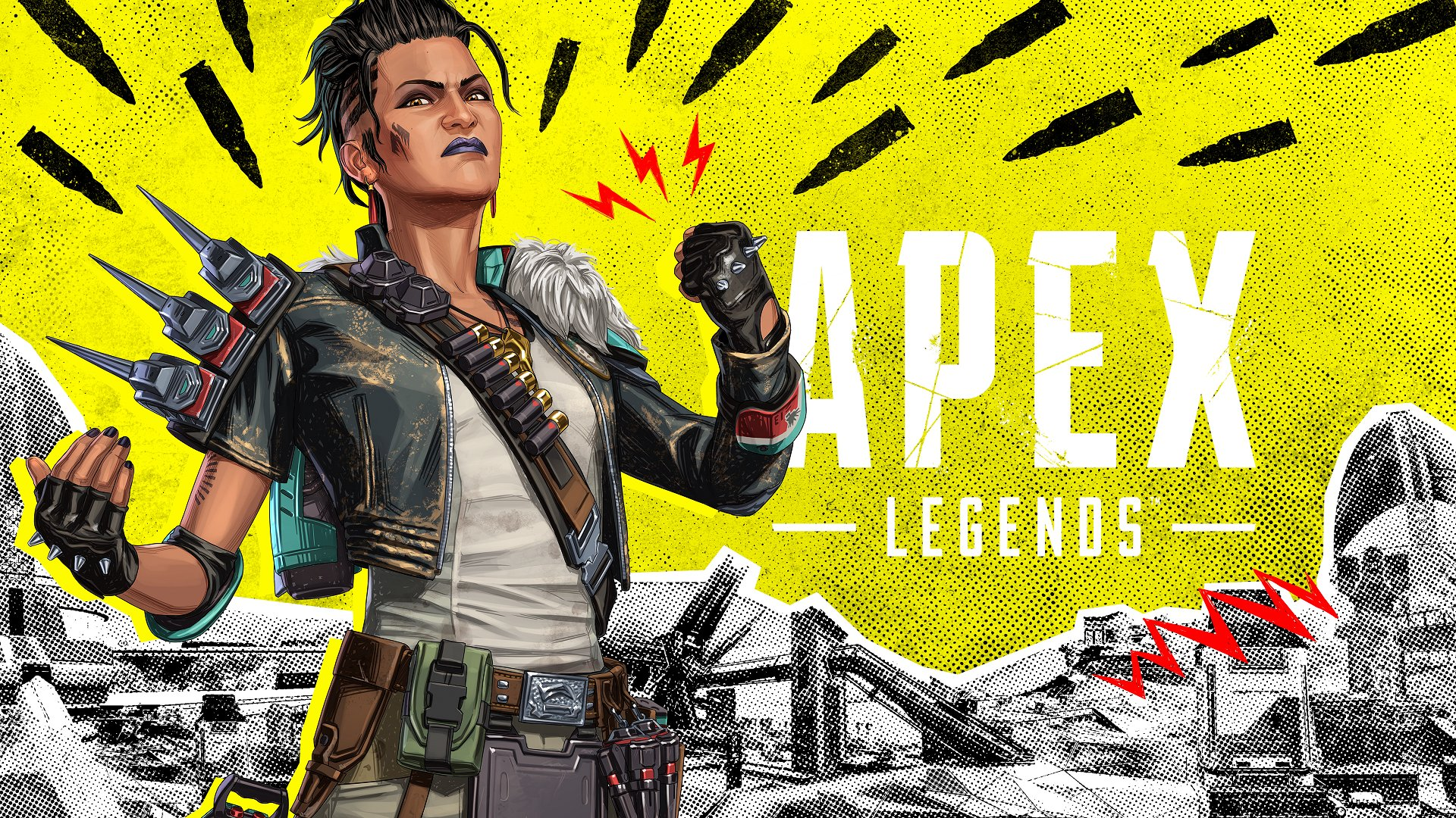 Пятничный арт на Безумную Мэгги из Apex Legends