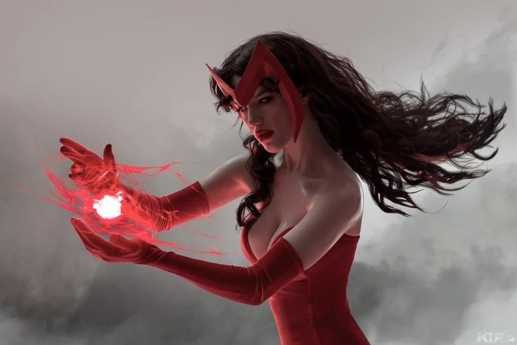 Правильный косплей на Алую Ведьму (Wanda Maximoff) из Marvel Comics