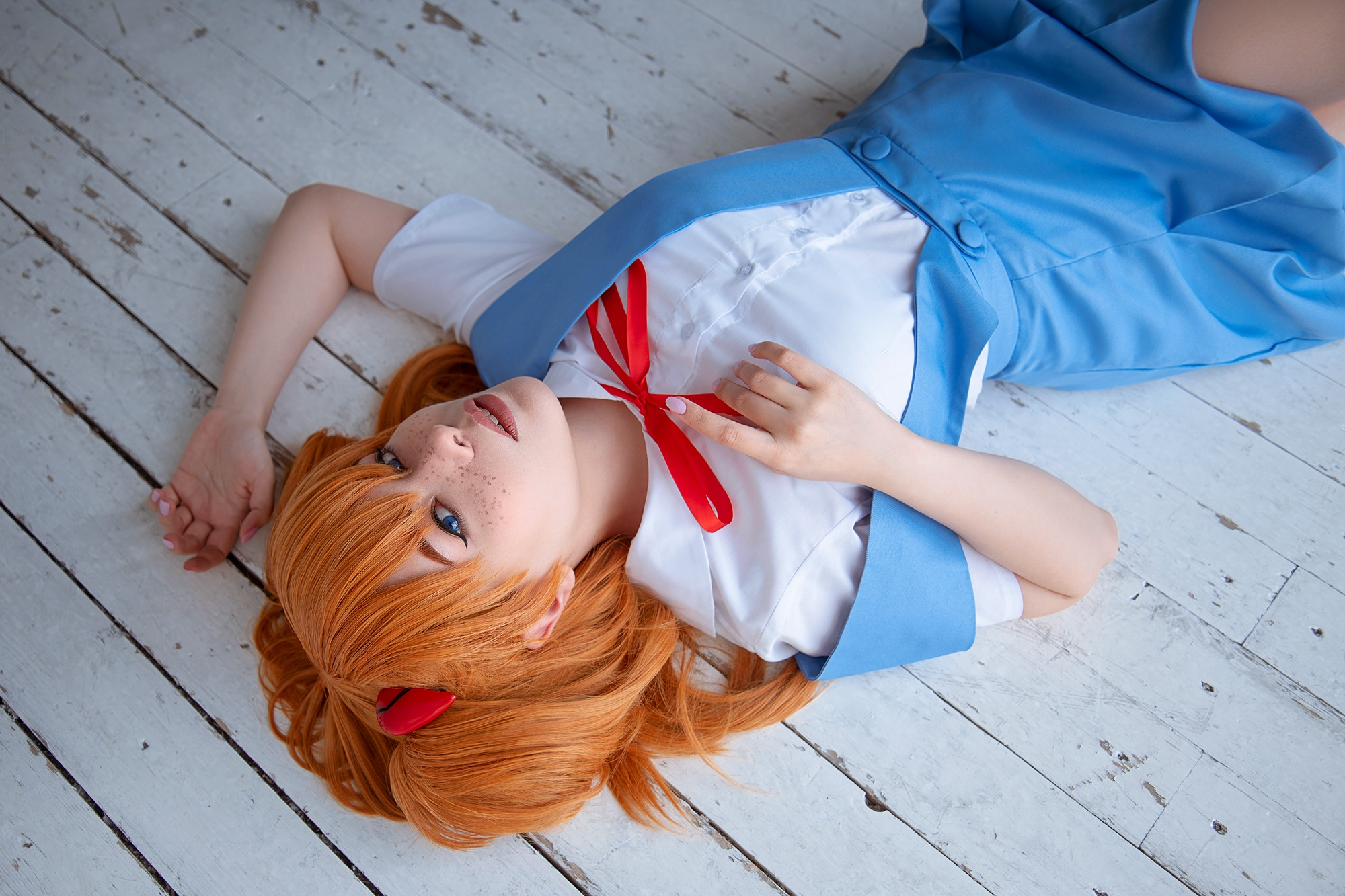 Косплей на Аску и Рей из аниме «Евангелион» от SAINT AGNIA и Alice Inferno cosplay.