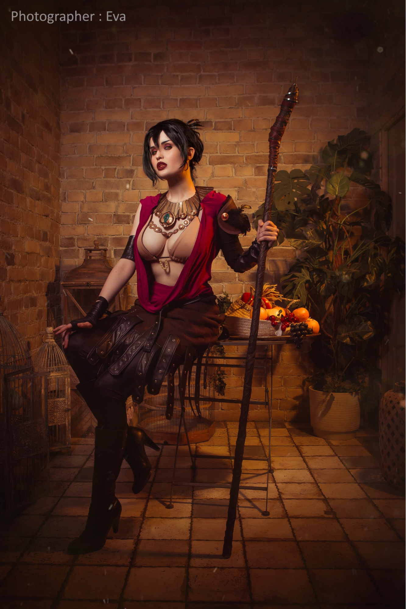 Косплей на Морриган от Neo Geisha. Фотограф Ева Давыдова.