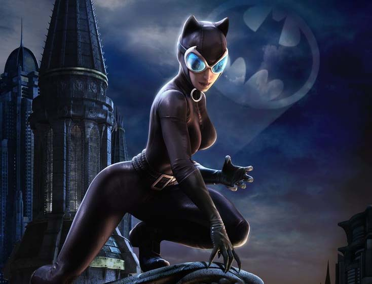 косплей на Женщину-кошку (Catwoman)