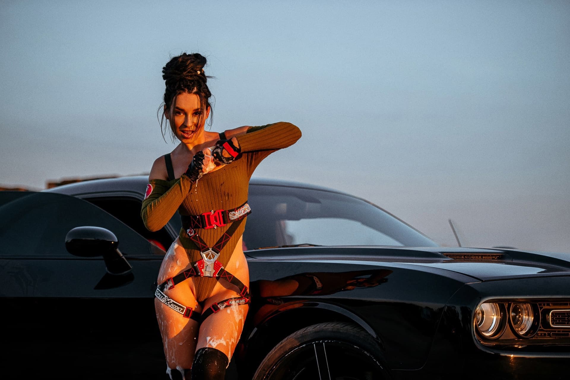 Косплей от Анны Шаховской по Cyberpunk 2077