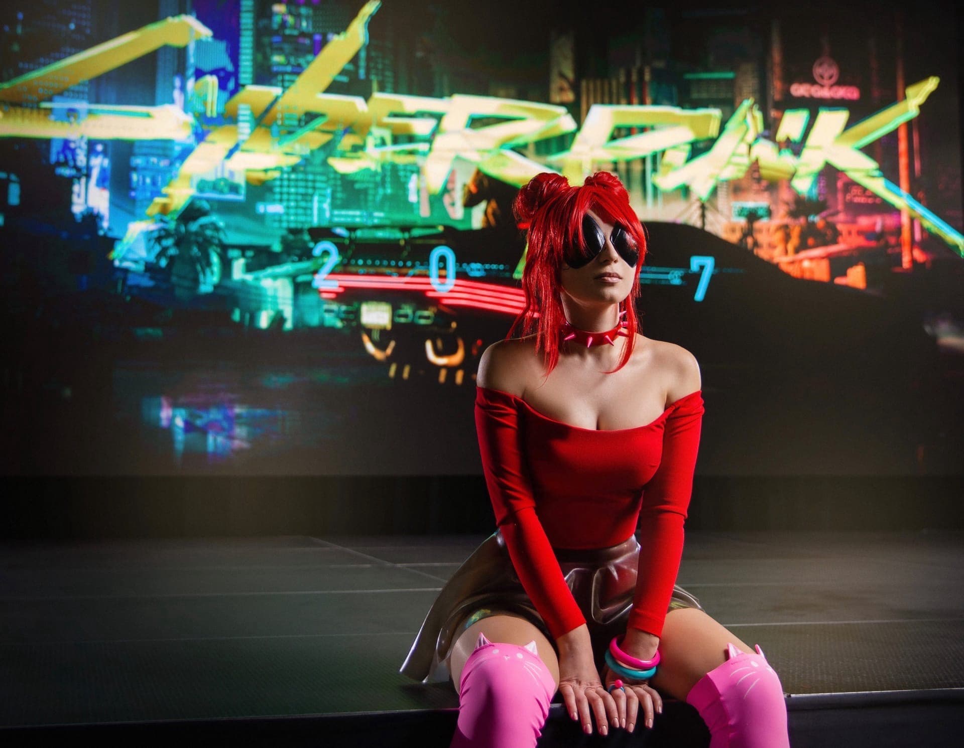 Косплей от Анны Шаховской по Cyberpunk 2077