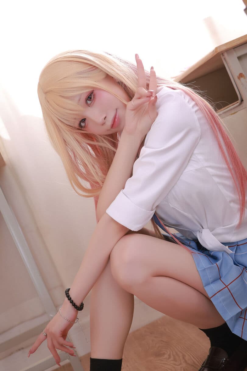 Косплей на Марин Китагаву из аниме «Эта фарфоровая кукла влюбилась» (My Dress-Up Darling)