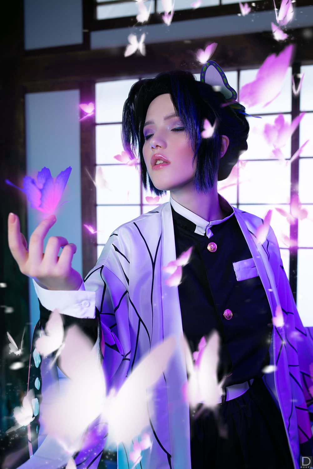 Косплей по аниме «Клинок, рассекающий демонов» (Demon Slayer: Kimetsu no Yaiba)