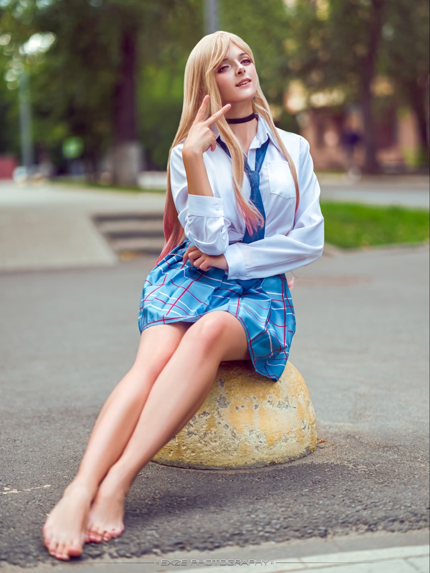 Косплей на Марин Китагаву из аниме «Эта фарфоровая кукла влюбилась» (My Dress-Up Darling)