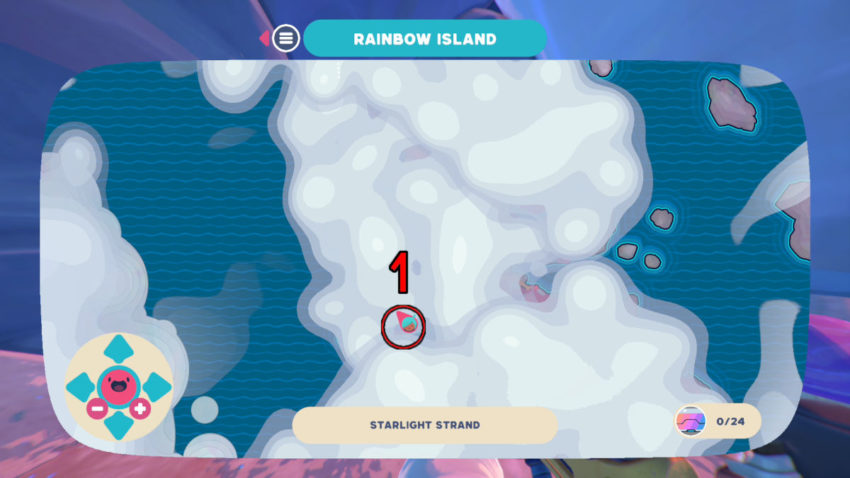 Гордо Слаймы в Slime Rancher 2 на Звездном Берегу (Starlight Strand)