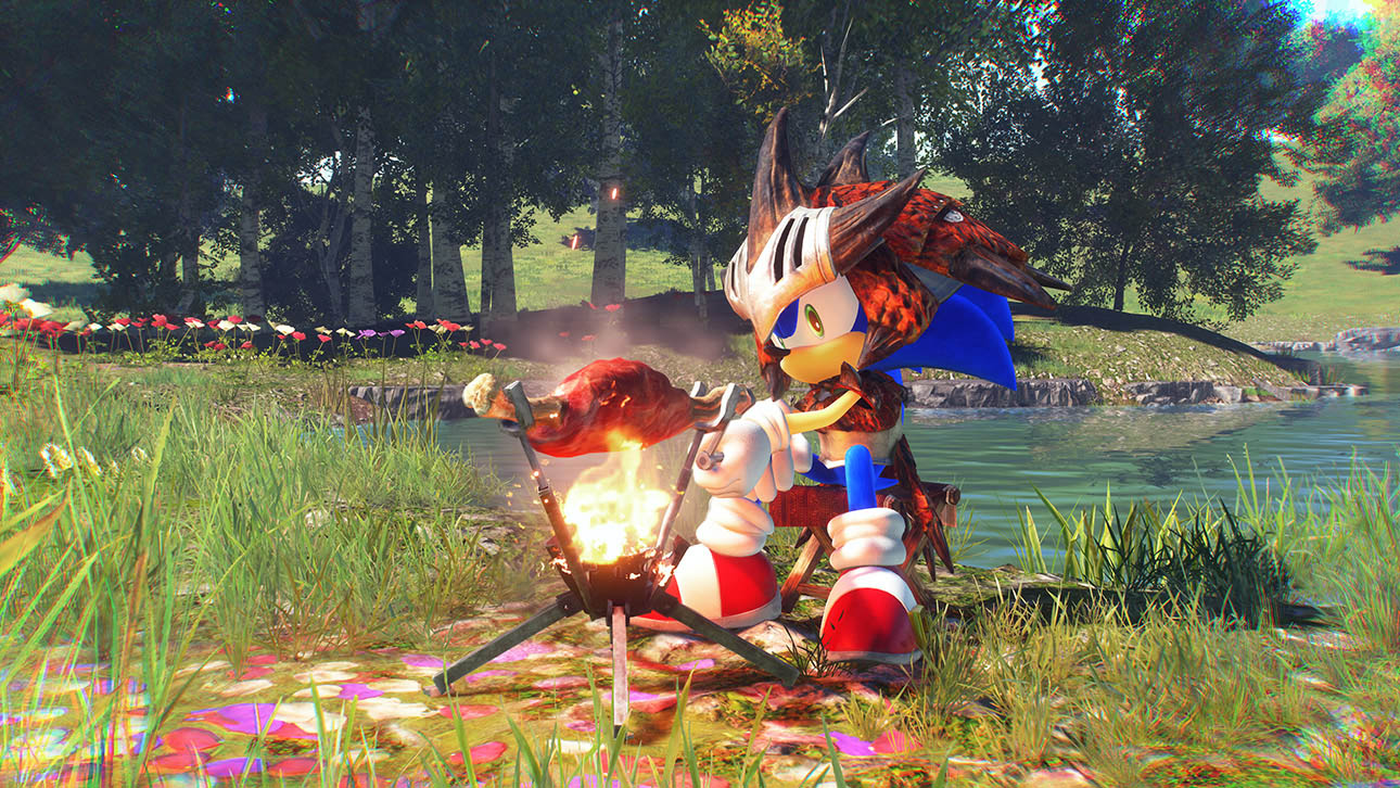 В ноябре игра Sonic Frontiers получит кроссовер со вселенной Monster Hunter