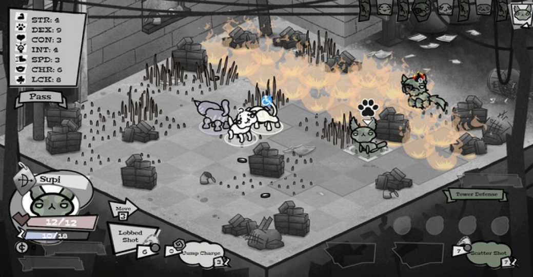 Игра про боевых кошек — Mewgenics получила страницу в Steam
