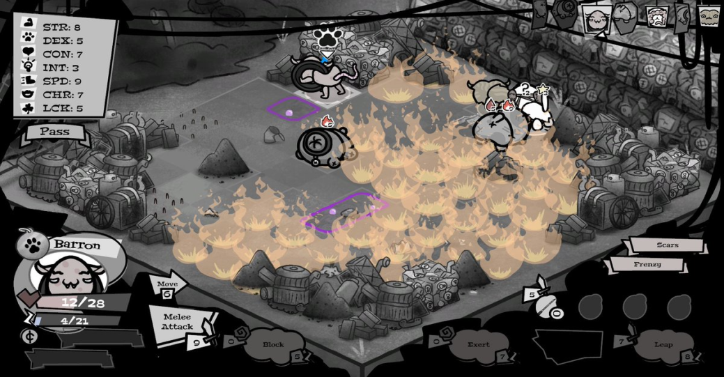 Игра про боевых кошек — Mewgenics получила страницу в Steam