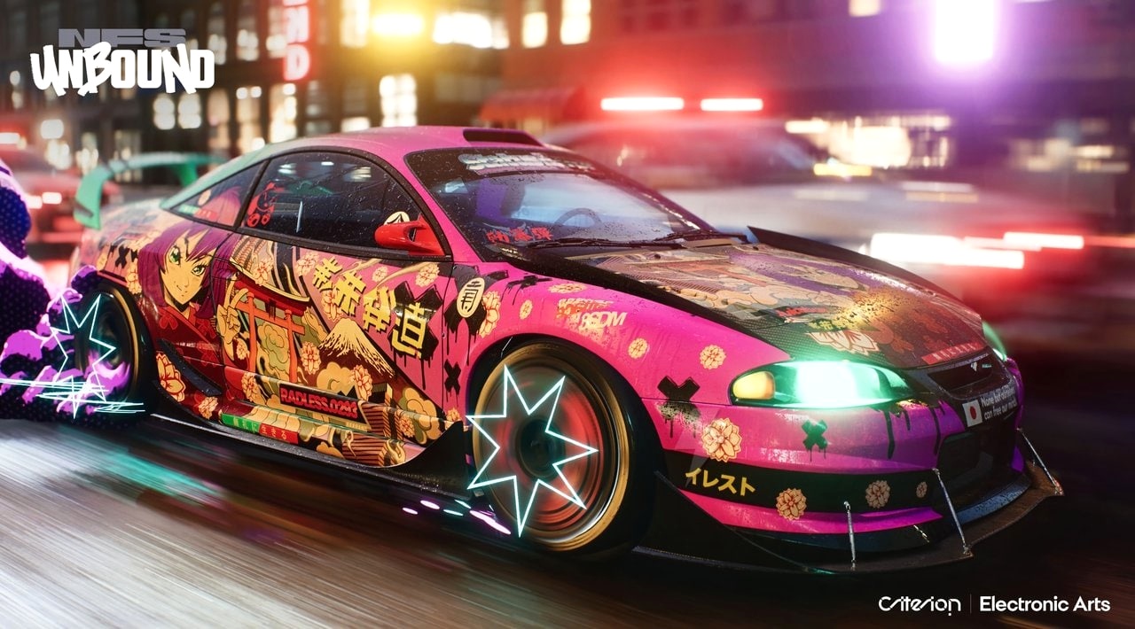 Утечка: на скриншотах Need for Speed Unbound засветились персонажи в стиле аниме