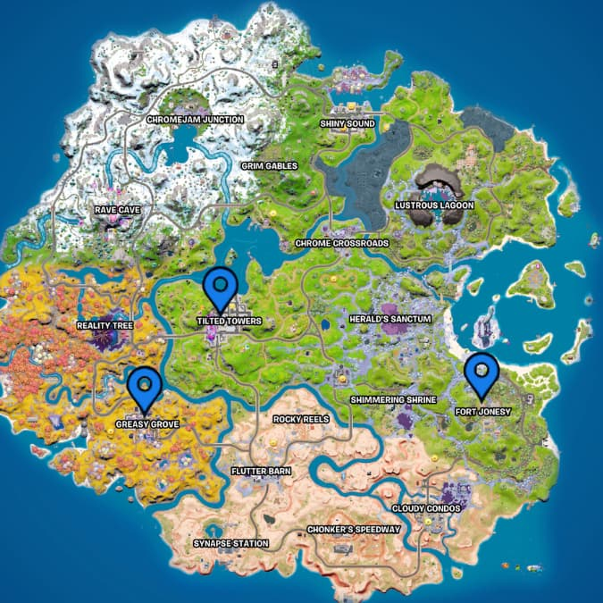 Как найти и уничтожить фонари из тыквы в Fortnite Глава 3 Сезон 4