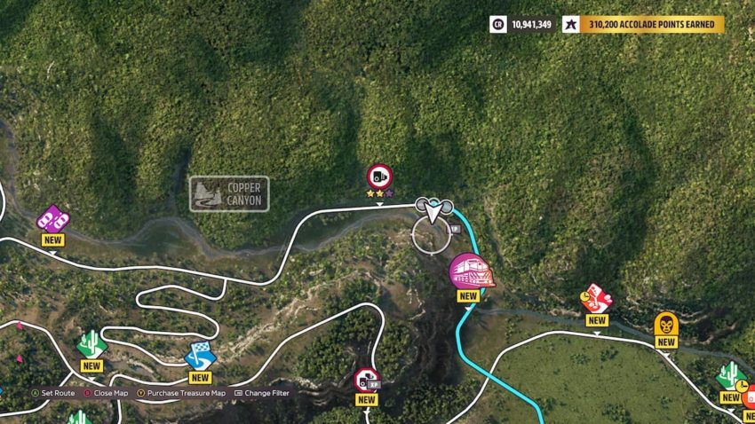 Как найти место проведения фестиваля Horizon 1 в Forza Horizon 5