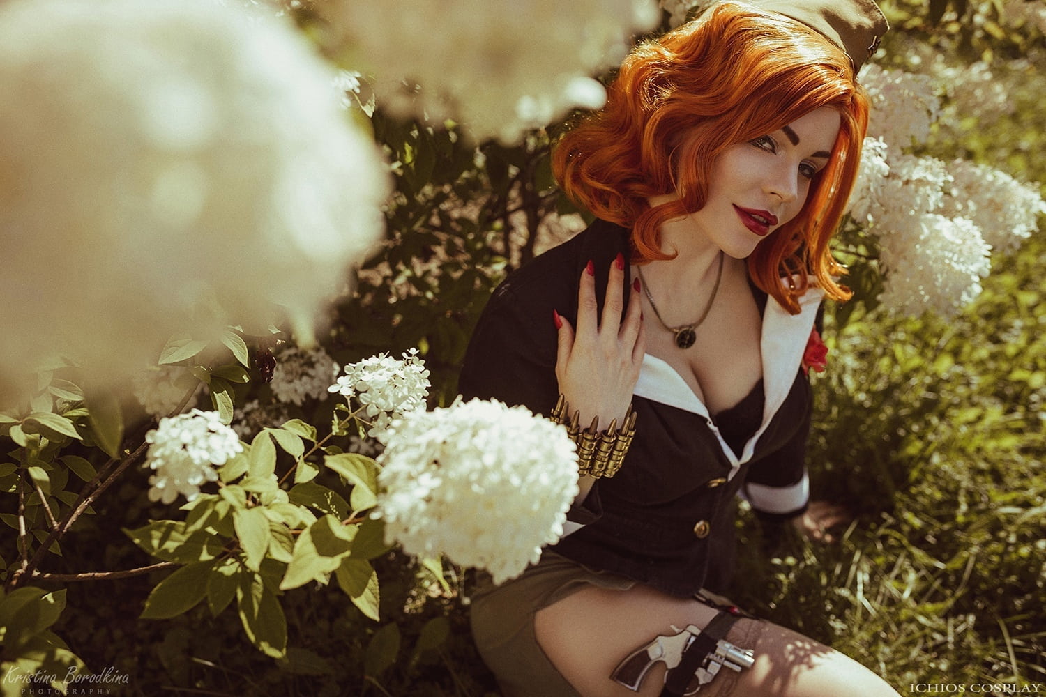 Косплей на Чёрную Вдову (Black Widow) из Marvel