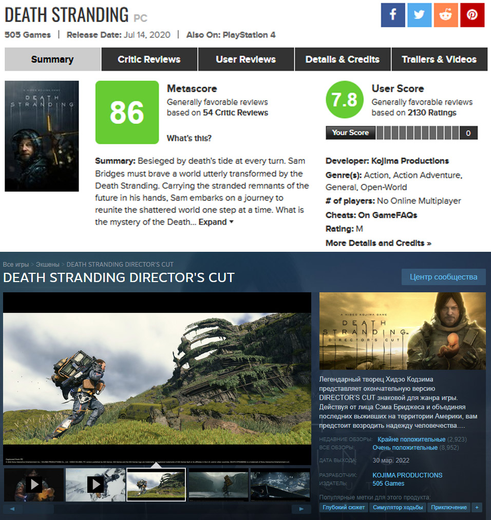 Death Stranding Хидео Кодзимы экранизируют