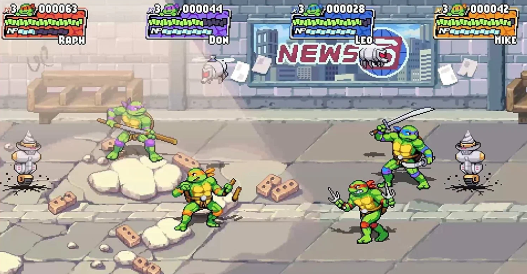 Обновление TMNT: Shredder's Revenge