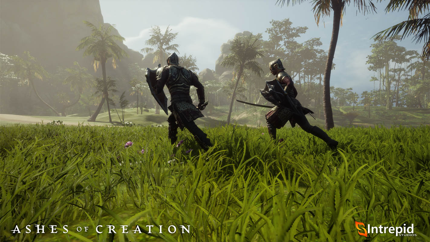 ММОРПГ Ashes of Creation получила 47 минут геймплея за танка