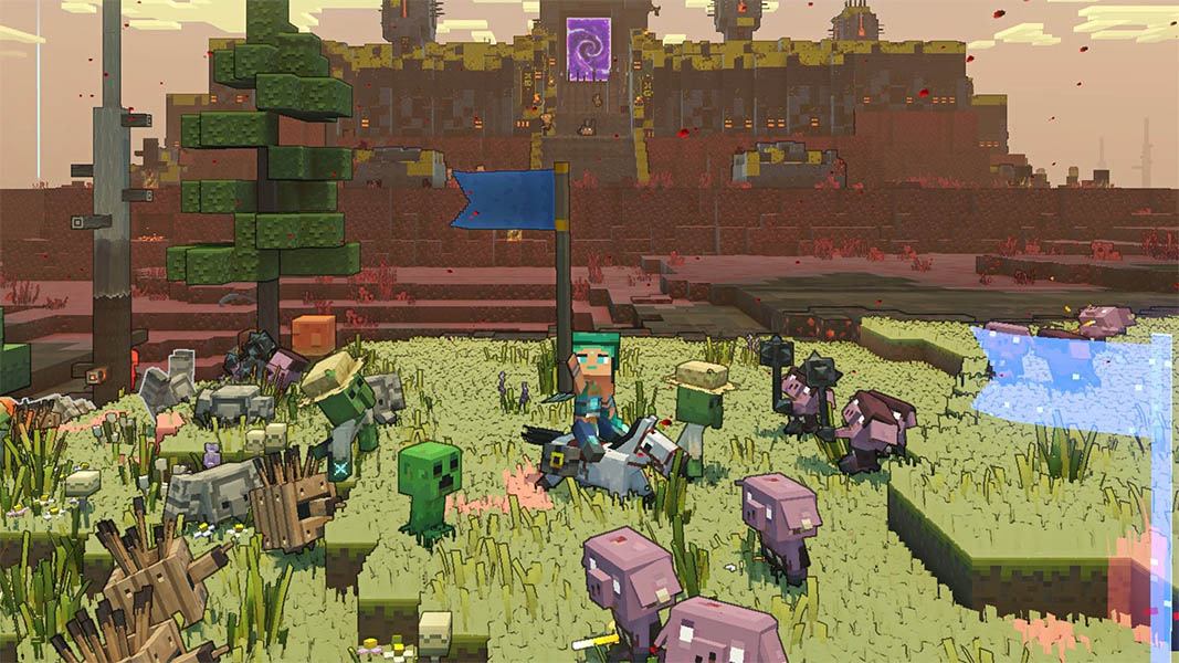 Minecraft Legends получила дату выхода и новые трейлеры