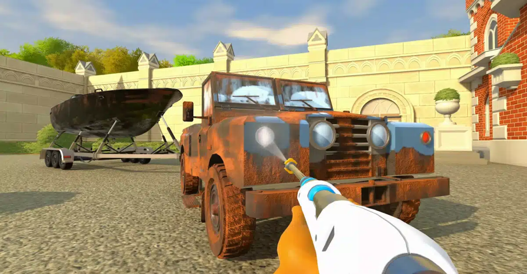 В PowerWash Simulator появится кроссовер Tomb Raider