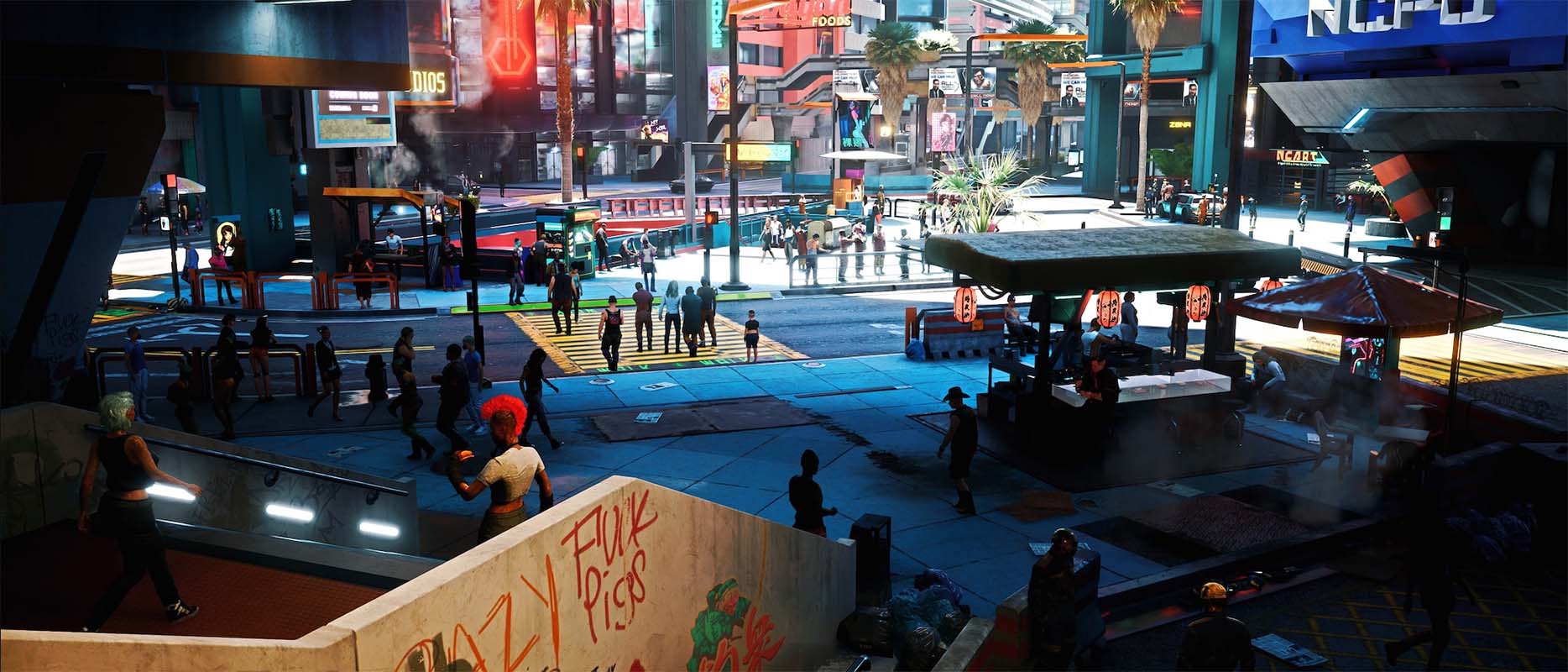 Для Cyberpunk 2077 вышел графический мод HD Reworked Project