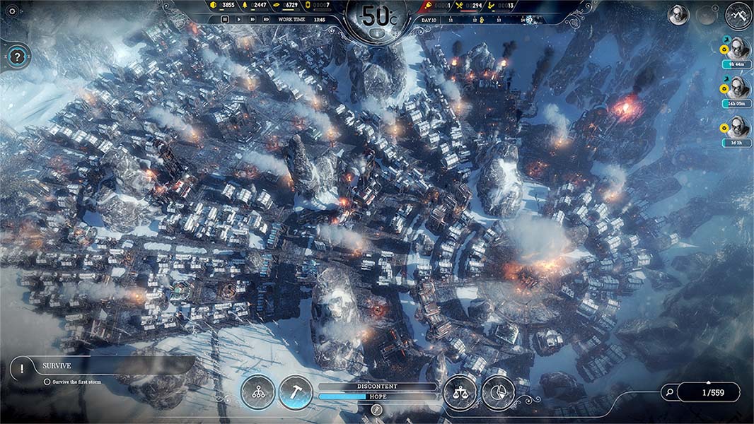 В стратегию Frostpunk можно бесплатно сыграть через Steam