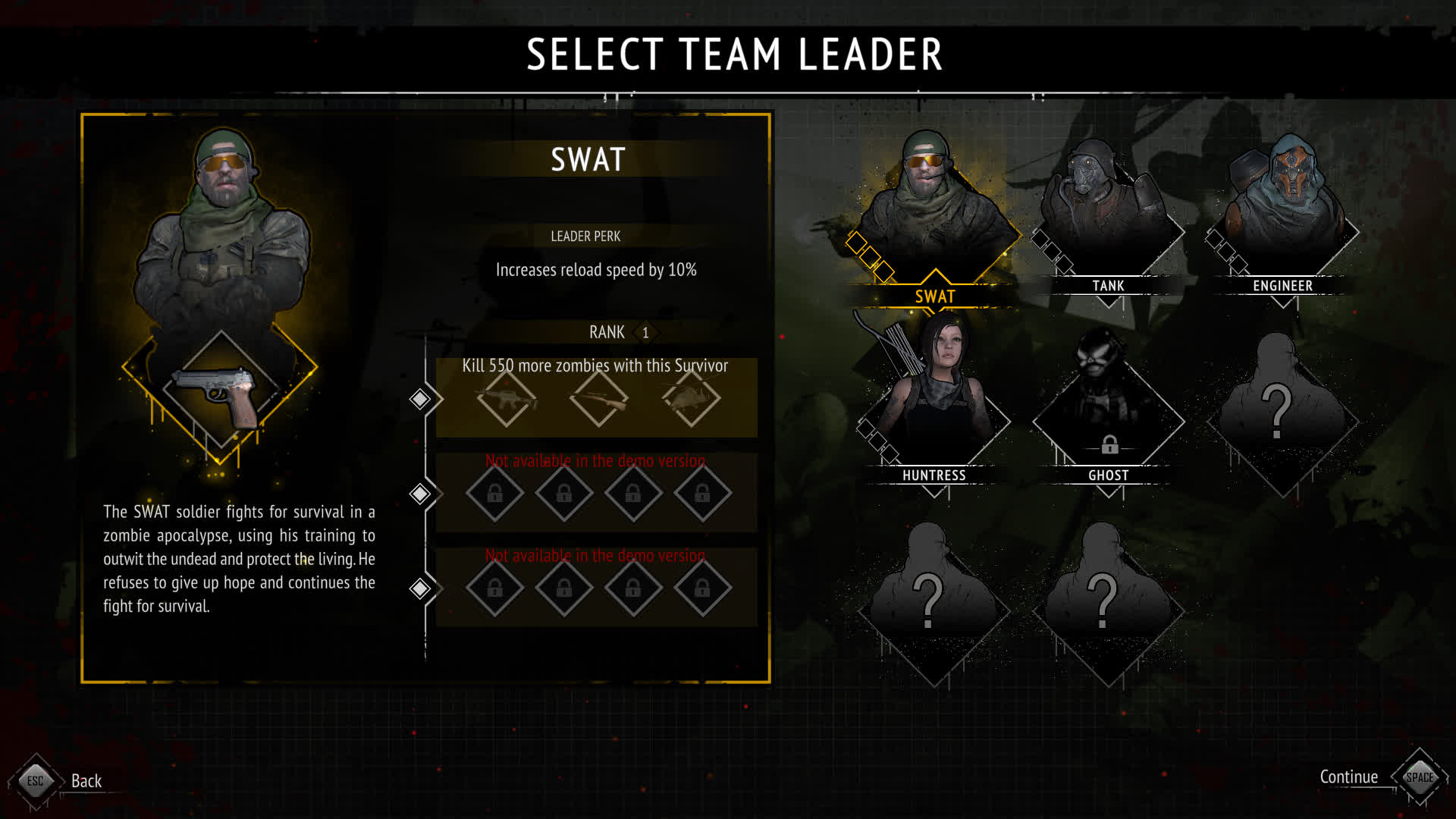 Yet Another Zombie Survivors