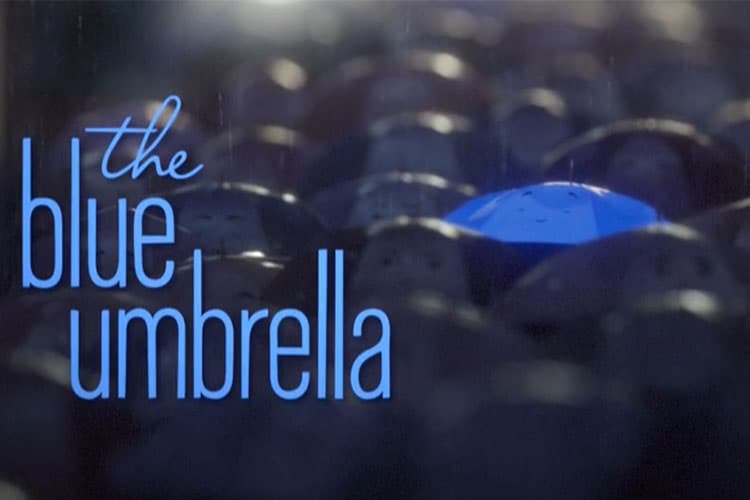 The Blue Umbrella