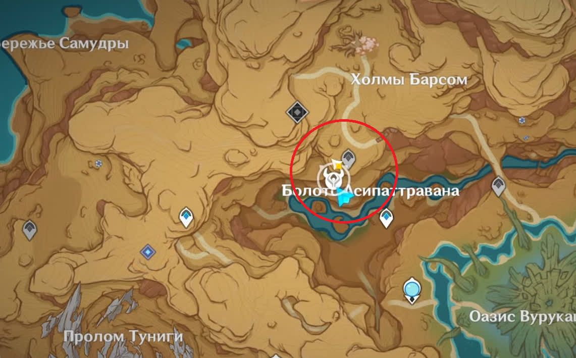 Принесите удумбару оставшейся пари в Genshin Impact — Бутон удумбары