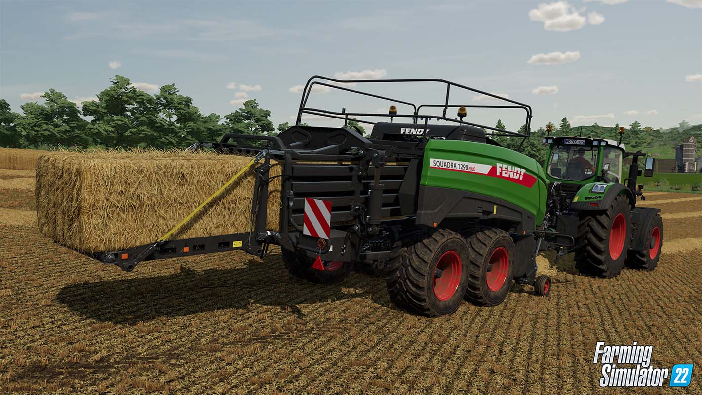 Для Farming Simulator 22 вышел патч 1.9.1 с новой техникой