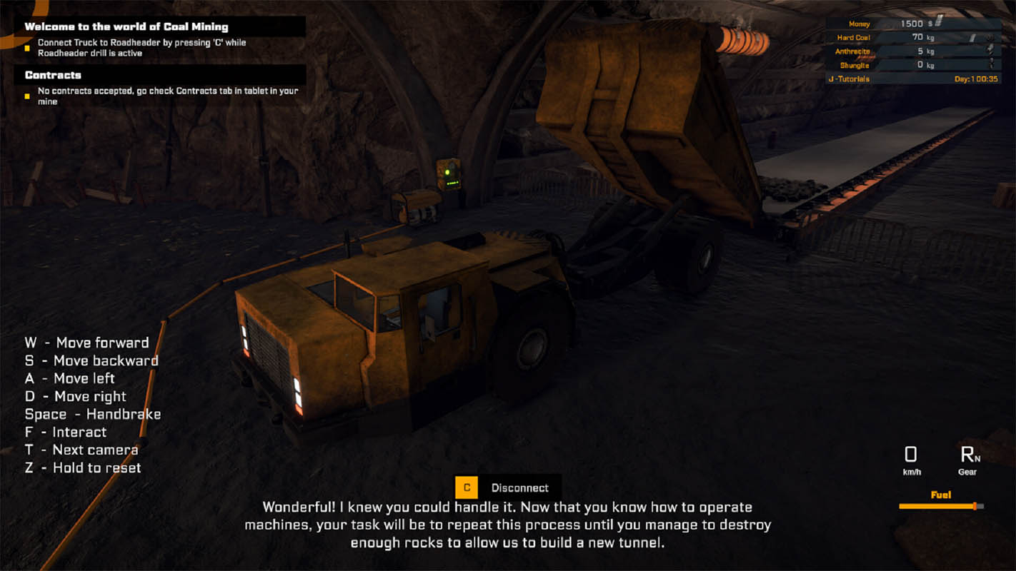 Coal Mining Simulator – вышел симулятор шахтера и добычи угля