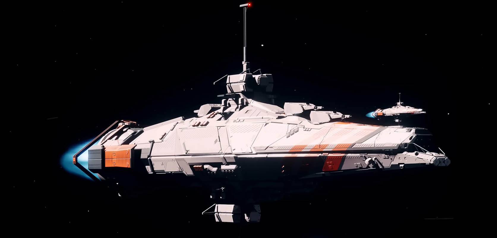 В трейлере стратегии Falling Frontier показали эсминец Хано