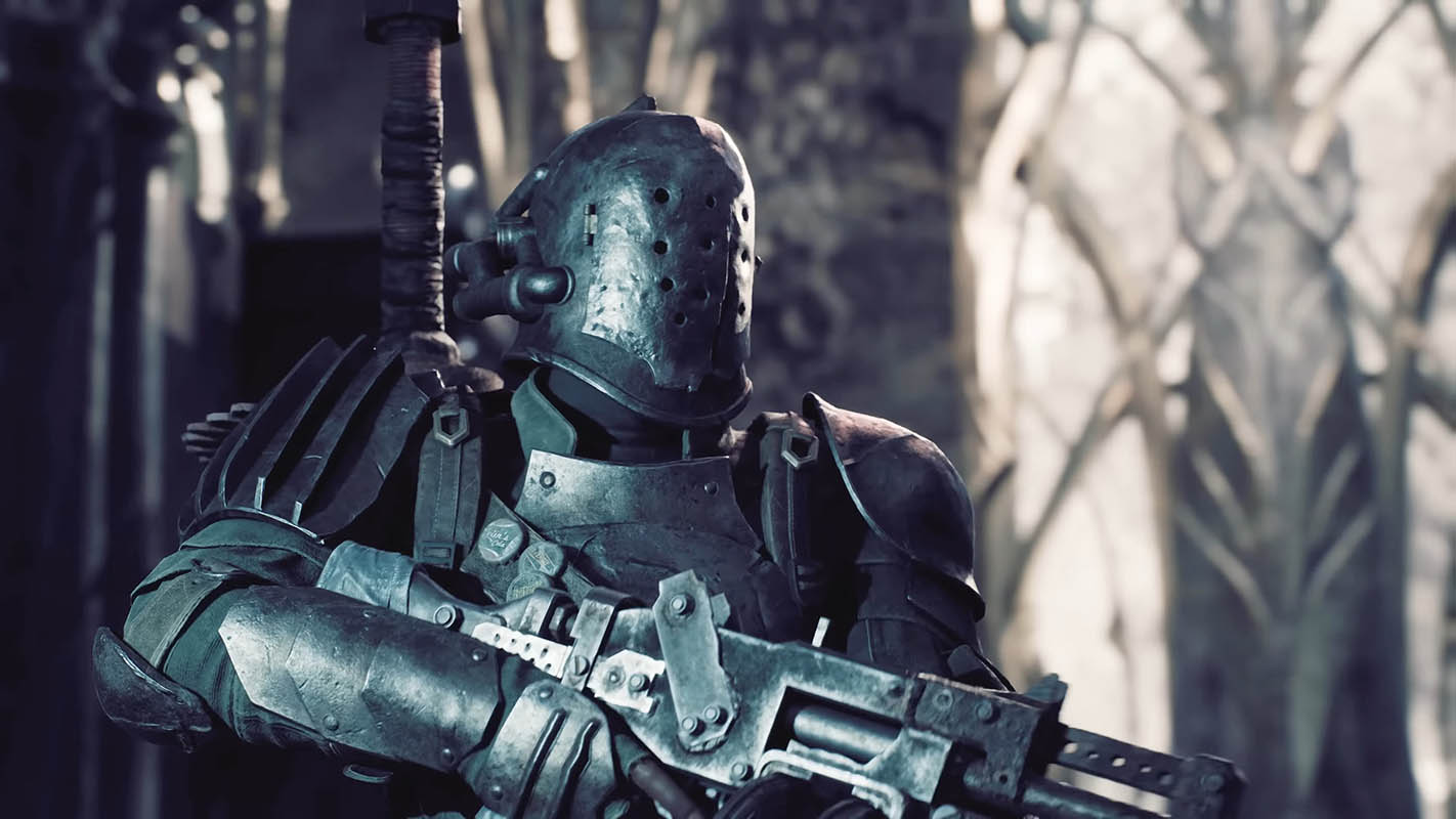 Боец из Remnant 2 будет буйным воякой и неплохим танком