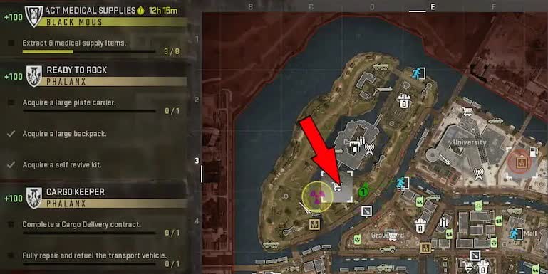 Где разместить заметки исследователя на втором этаже церкви в Call of Duty: Warzone 2.0 DMZ
