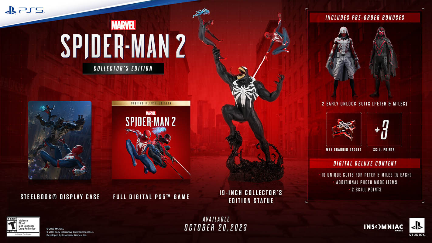 Marvel’s Spider-Man 2 – игра про Человека-паука выйдет в октябре