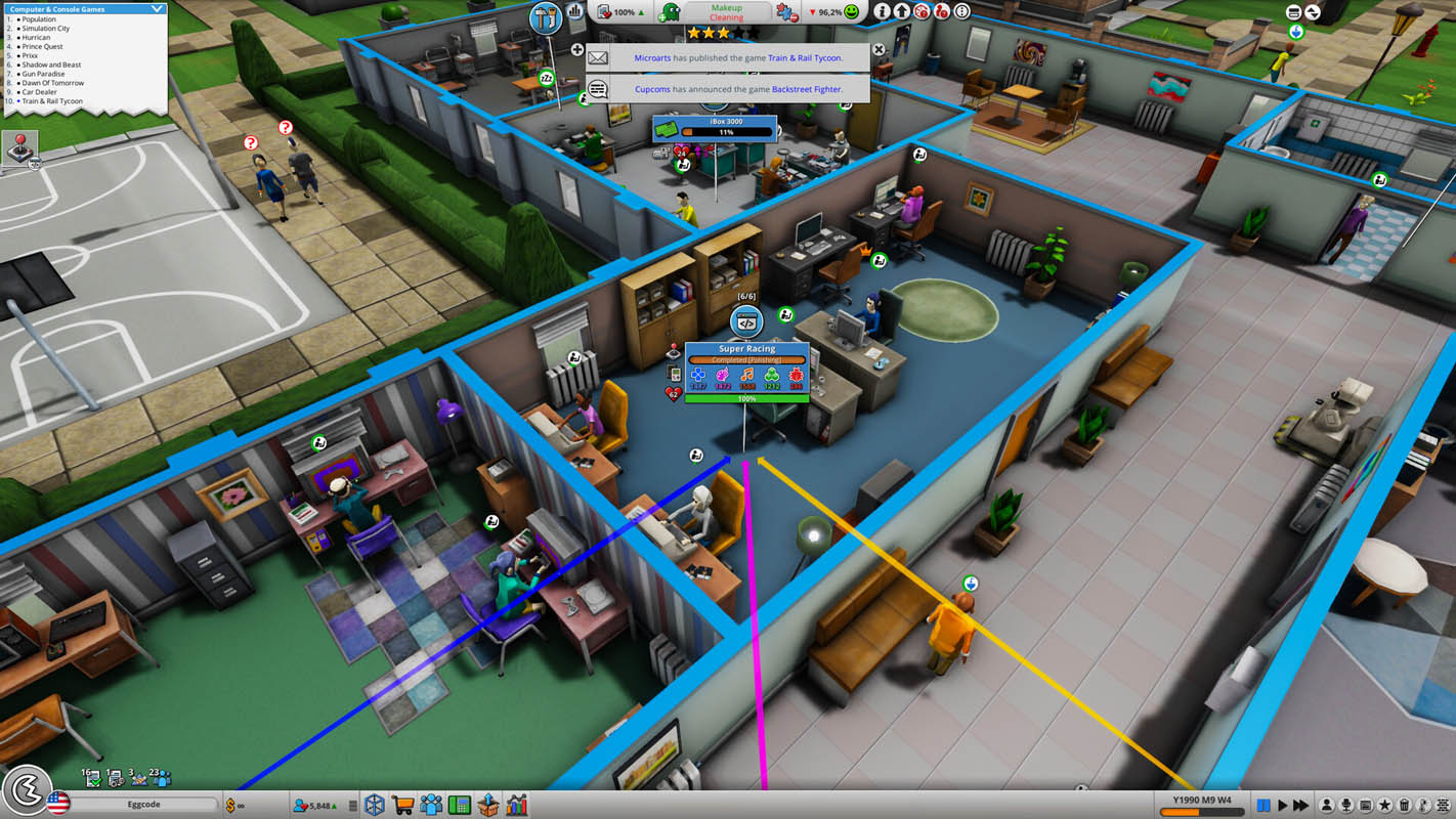 Mad Games Tycoon 2 – на ПК вышел симулятор разработчика игр